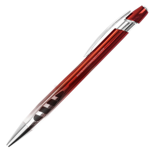  Veneno Metallic Red Pen w/Blue Ink - Official Artwork Engraved