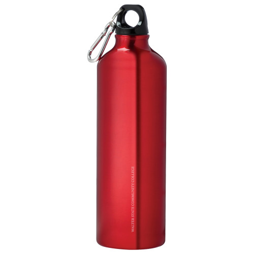  Venture Aluminum Red Bike Bottle 26oz - Official Artwork Engraved