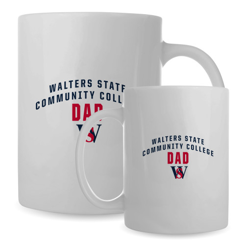  Dad Full Color White Mug 15oz - Dad