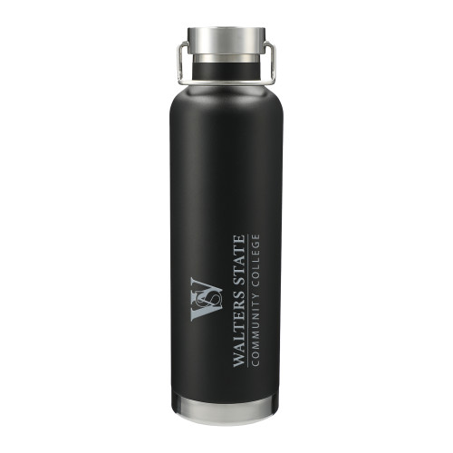  Thor Copper Vacuum Insulated Black Bottle 32oz - Primary Engraved