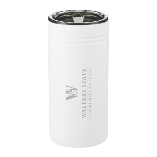  Sherpa Vacuum White Tumbler & Insulator 12oz - Primary Engraved