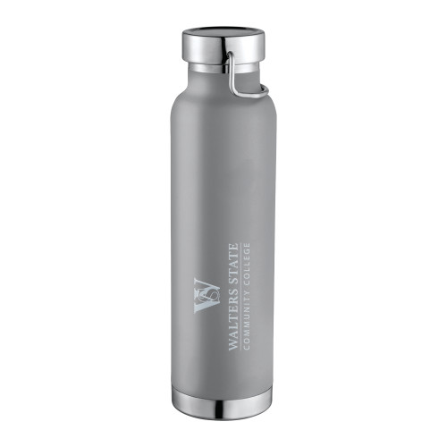  Thor Copper Vacuum Insulated Grey Bottle 22oz - Primary Engraved