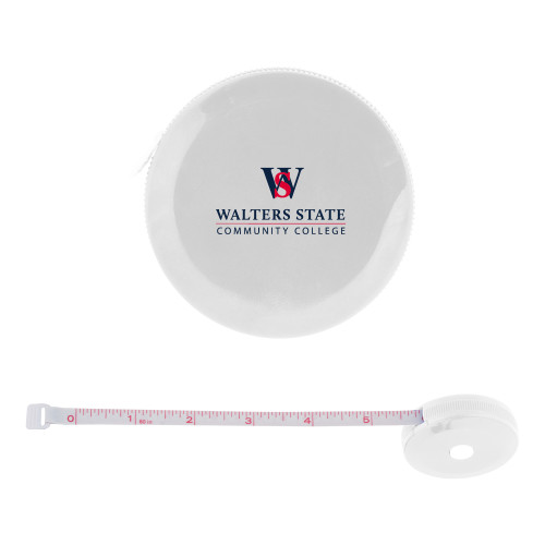  White Round Cloth 60 Inch Tape Measure - Primary
