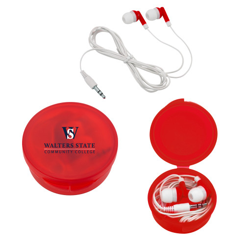  Ear Buds in Red Case - Official Artwork