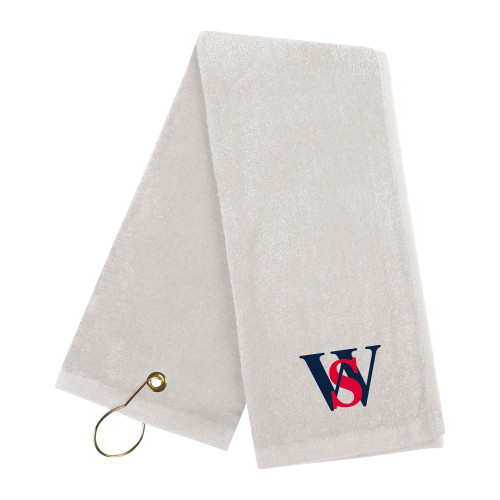  White Golf Towel - WS