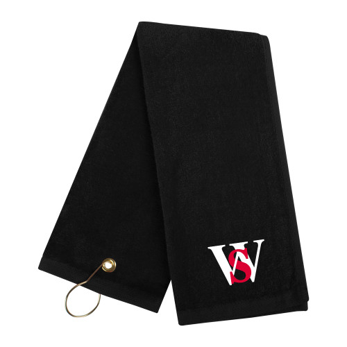  Black Golf Towel - WS
