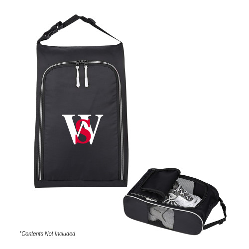 Crosstown Side Mesh Black Shoe Bag - WS