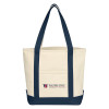Thumbnail image for  Cotton Canvas Natural/Navy Tote Bag