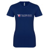 Thumbnail image for  Next Level Womens Navy Boyfriend Tee