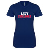 Thumbnail image for  Next Level Womens Navy Boyfriend Tee