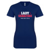 Thumbnail image for  Next Level Womens Navy Boyfriend Tee