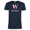 Thumbnail image for  Womens Navy Short Sleeve Tee