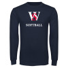 Thumbnail image for  Navy Long Sleeve T Shirt