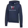 Thumbnail image for  Champion Womens Navy Powerblend Pullover Hood