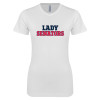 Thumbnail image for  Next Level Womens White Boyfriend Tee