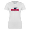 Thumbnail image for  Next Level Womens White Boyfriend Tee
