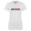Thumbnail image for  Next Level Womens White Boyfriend Tee