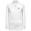 Thumbnail image for  Syntrel Womens White Interlock 1/4 Zip