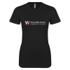 Thumbnail image for  Next Level Womens Black Boyfriend Tee