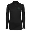 Thumbnail image for  Syntrel Womens Black Interlock 1/4 Zip