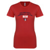 Thumbnail image for  Next Level Womens Red Boyfriend Tee