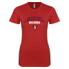 Thumbnail image for  Next Level Womens Red Boyfriend Tee