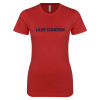 Thumbnail image for  Next Level Womens Red Boyfriend Tee