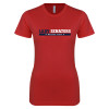 Thumbnail image for  Next Level Womens Red Boyfriend Tee