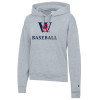 Thumbnail image for  Champion Womens Oxford Grey Powerblend Pullover Hood