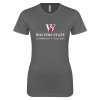 Thumbnail image for  Next Level Womens Charcoal Boyfriend Tee