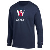 Thumbnail image for  Champion Navy Long Sleeve T Shirt