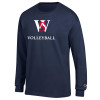 Thumbnail image for  Champion Navy Long Sleeve T Shirt