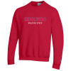 Thumbnail image for  Champion Scarlet Red Fleece Crew
