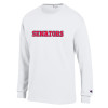 Thumbnail image for  Champion White Long Sleeve T Shirt
