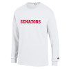Thumbnail image for  Champion White Long Sleeve T Shirt