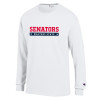 Thumbnail image for  Champion White Long Sleeve T Shirt