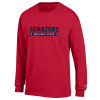Thumbnail image for  Champion Red Long Sleeve T Shirt