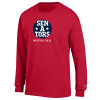 Thumbnail image for  Champion Red Long Sleeve T Shirt