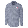 Thumbnail image for  Cutter & Buck Navy Gingham Long Sleeve Button Down