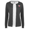 Thumbnail image for  Womens Charcoal Cardigan Sweater