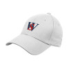 Thumbnail image for  White Structured Adjustable Pro Style Hat