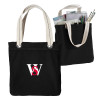 Thumbnail image for  Allie Black Canvas Tote