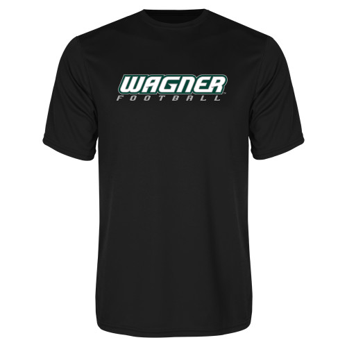 Men's Under Armour Green Wagner College Seahawks Performance Long Sleeve  T-Shirt