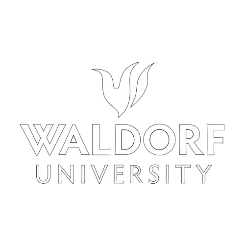  Medium Decal - Waldorf University Academic Mark Stacked