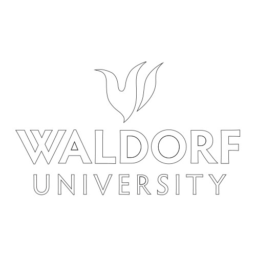  Large Decal - Waldorf University Academic Mark Stacked