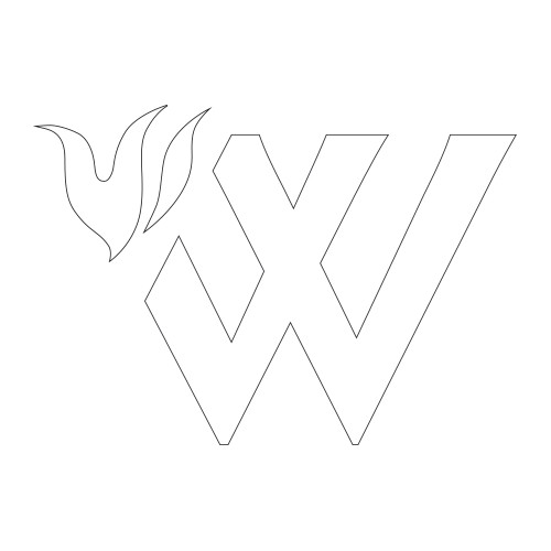  Large Decal - Waldorf W Academic Mark