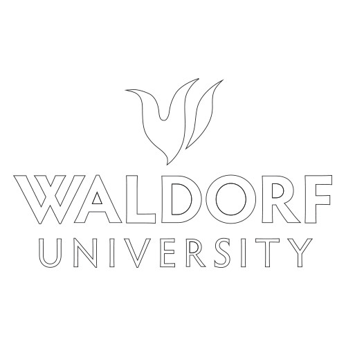  Extra Large Decal - Waldorf University Academic Mark Stacked