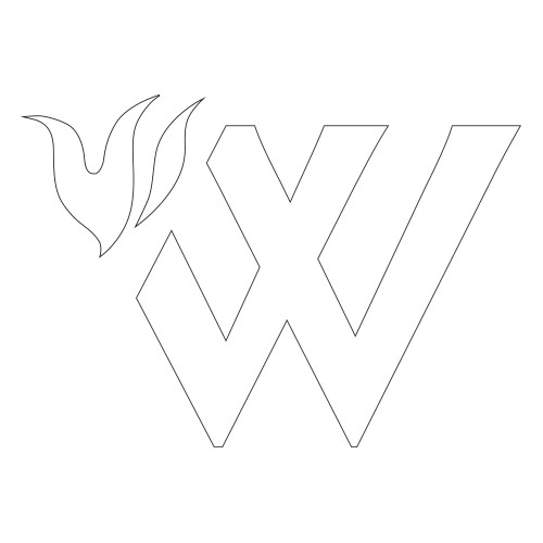  Extra Large Decal - Waldorf W Academic Mark