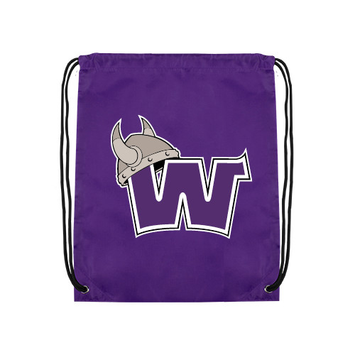  Purple Drawstring Backpack - Waldorf W