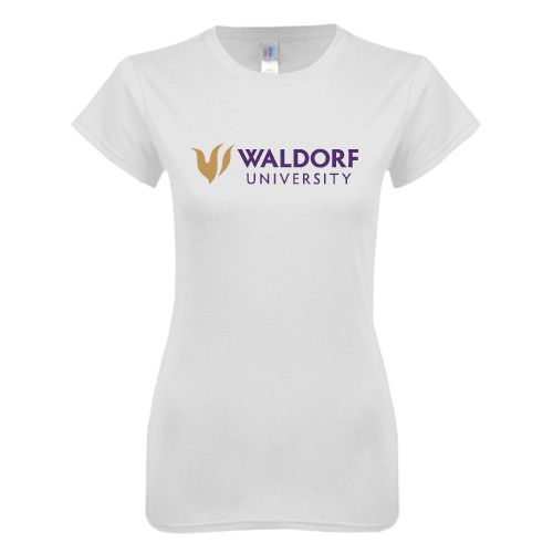 Main Image for  Next Level Womens White Boyfriend Tee